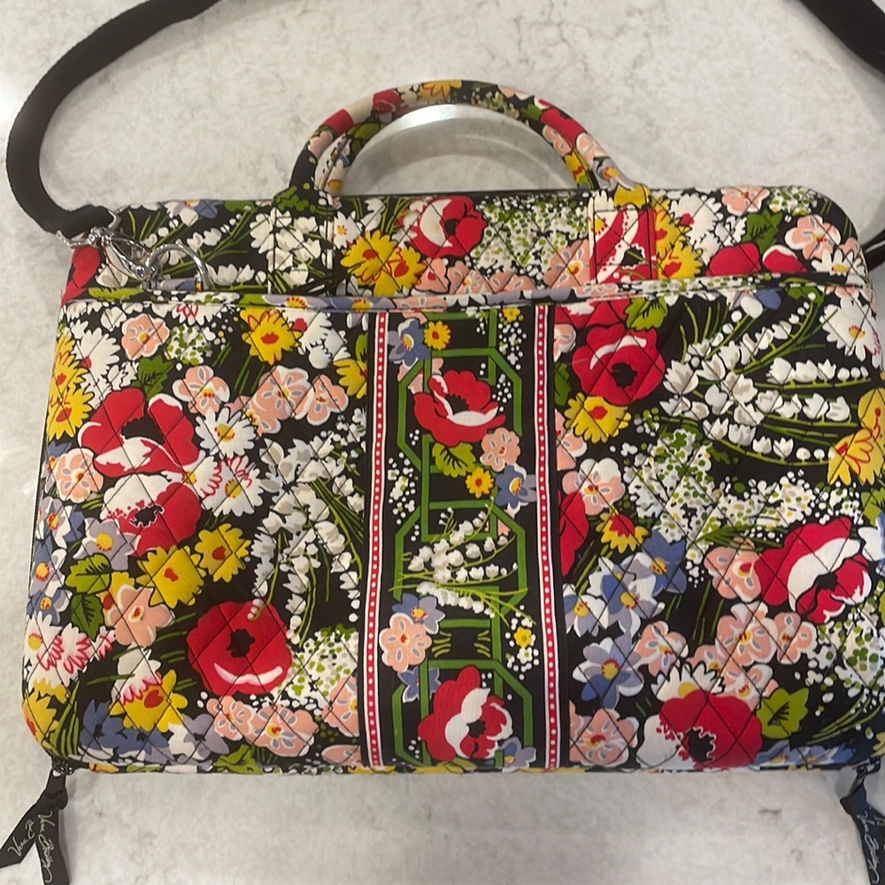 Vera Bradley Poppy Fields Laptop Tote